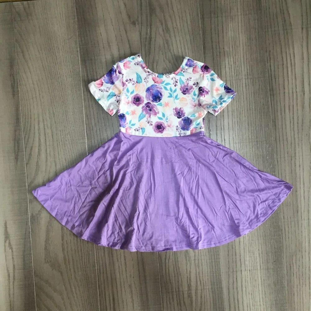 Baby Girls Boutique Dress Lot Mermaid Tutu Tie Dye